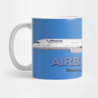 Airbus A321 - Deutsche Lufthansa Mug